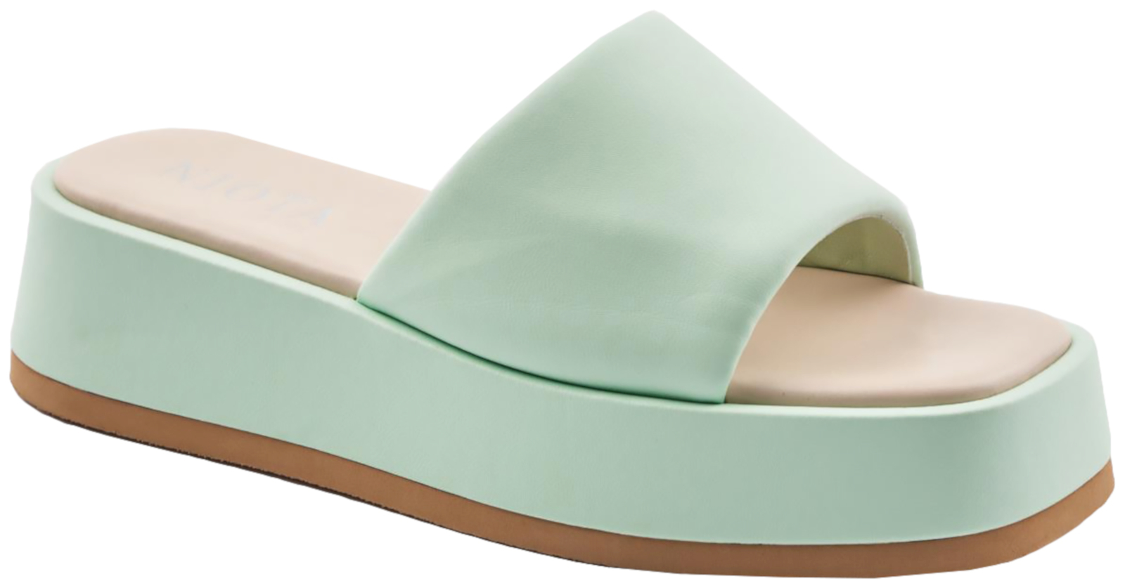Обувь Пантолеты Niota Line Артикул GA01_8847_GREEN-BEIGE пар в коробе: 8